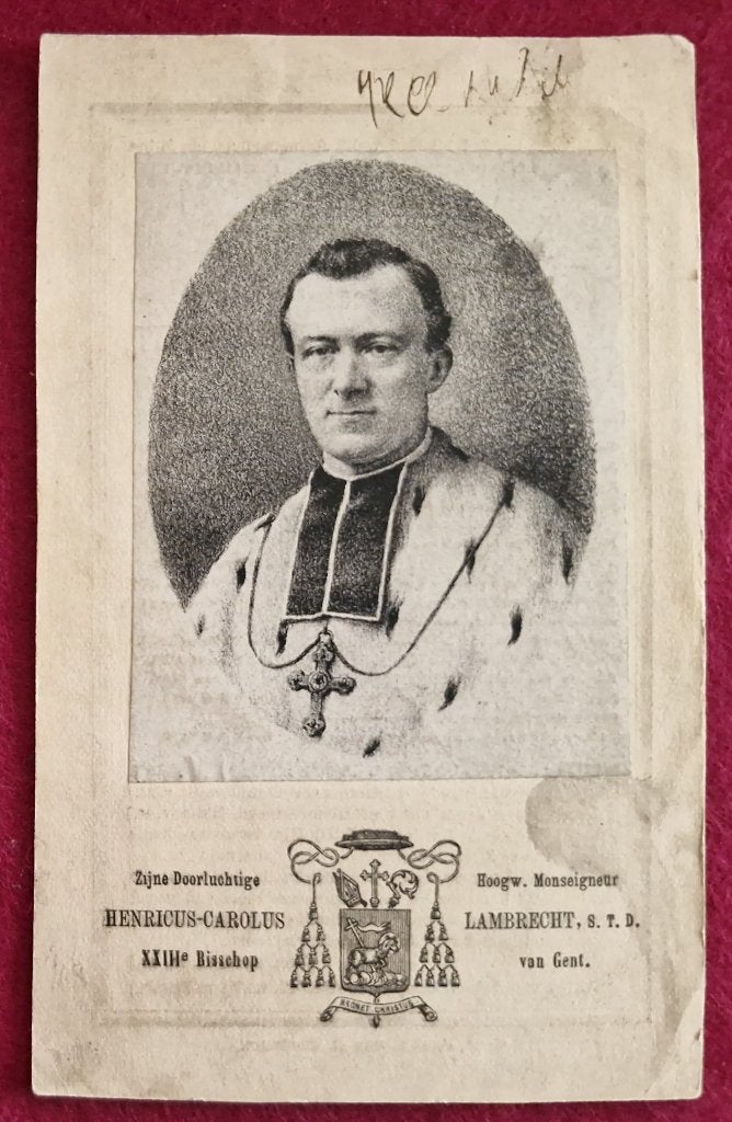 23ste Bisschop van Gent Lambrecht Henricus, Enlèvement ou Envoi
