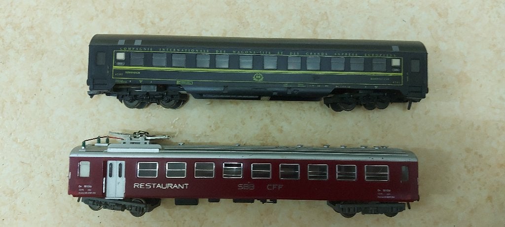Wagons, Enlèvement ou Envoi, Utilisé, Courant continu ou Courant alternatif, Wagon