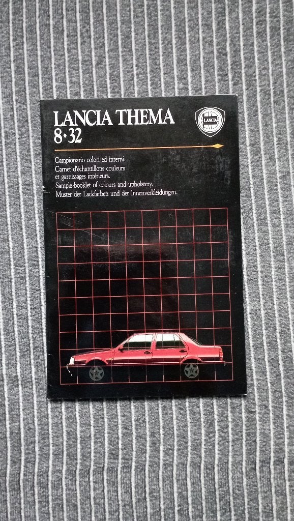 brochures Lancia, Ophalen of Verzenden, Zo goed als nieuw, Overige merken