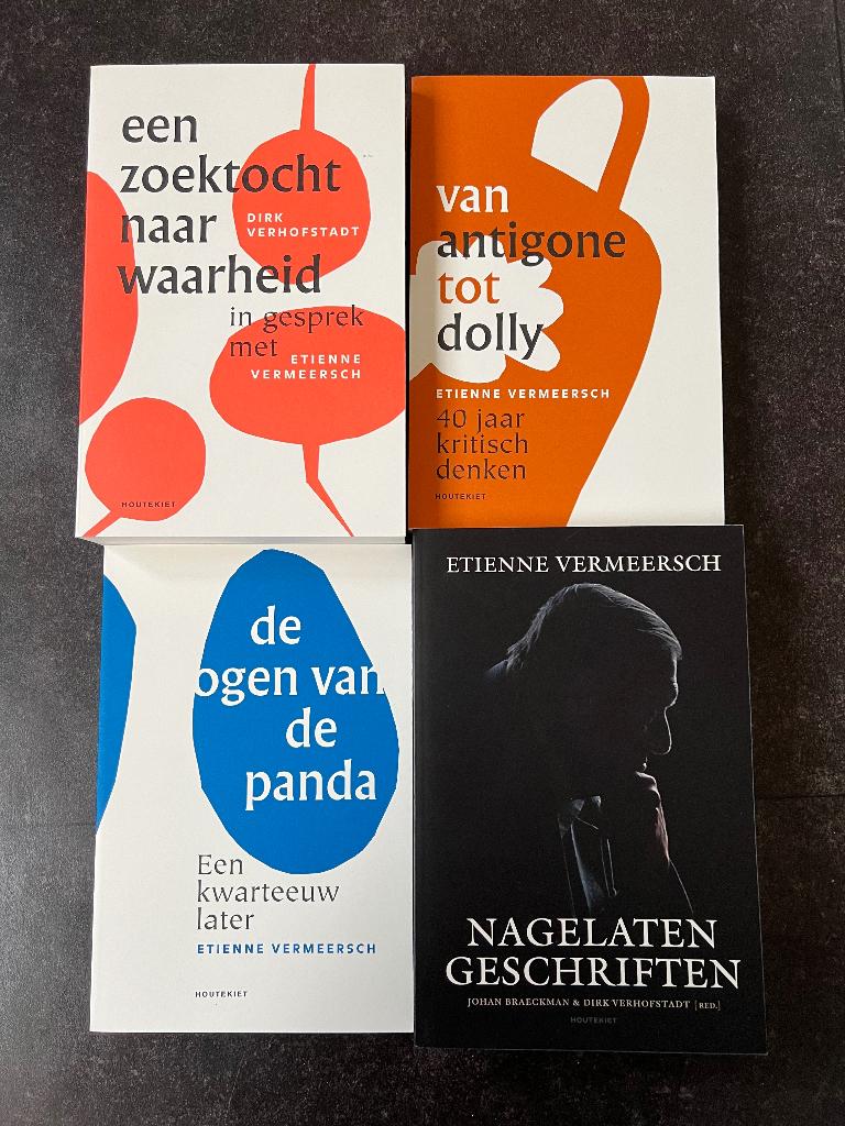 Etienne Vermeersch pakket, Boeken, Filosofie, Verzenden, Zo goed als nieuw, Wijsbegeerte of Ethiek, Etienne Vermeersch