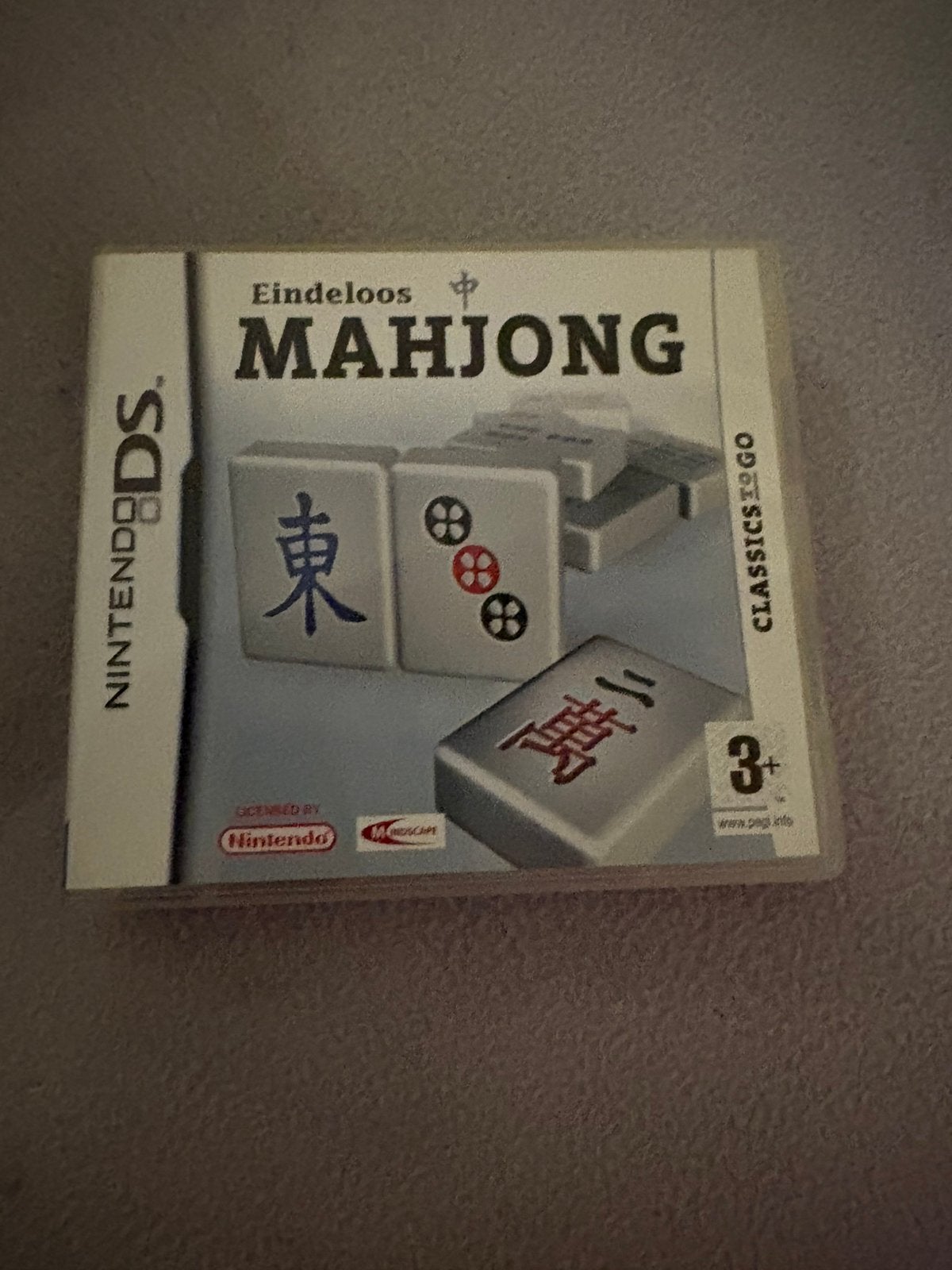 Eindeloos mahjong, Ophalen, Zo goed als nieuw