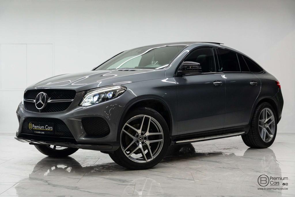 Mercedes-Benz GLE 350 d coupe! AMG line!Pano, 360, Memory, K, Argent ou Gris, 2987 cm³, Euro 6, Noir