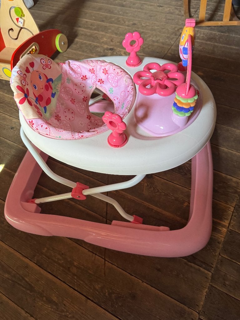 Baby loopstoel, Kinderen en Baby's, Ophalen, Zo goed als nieuw, Overige typen, Met geluid