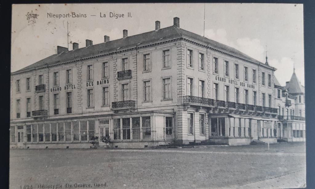 NIEUPORT NIEUPORT ZEEDIJK hôtel des Bains, Enlèvement ou Envoi