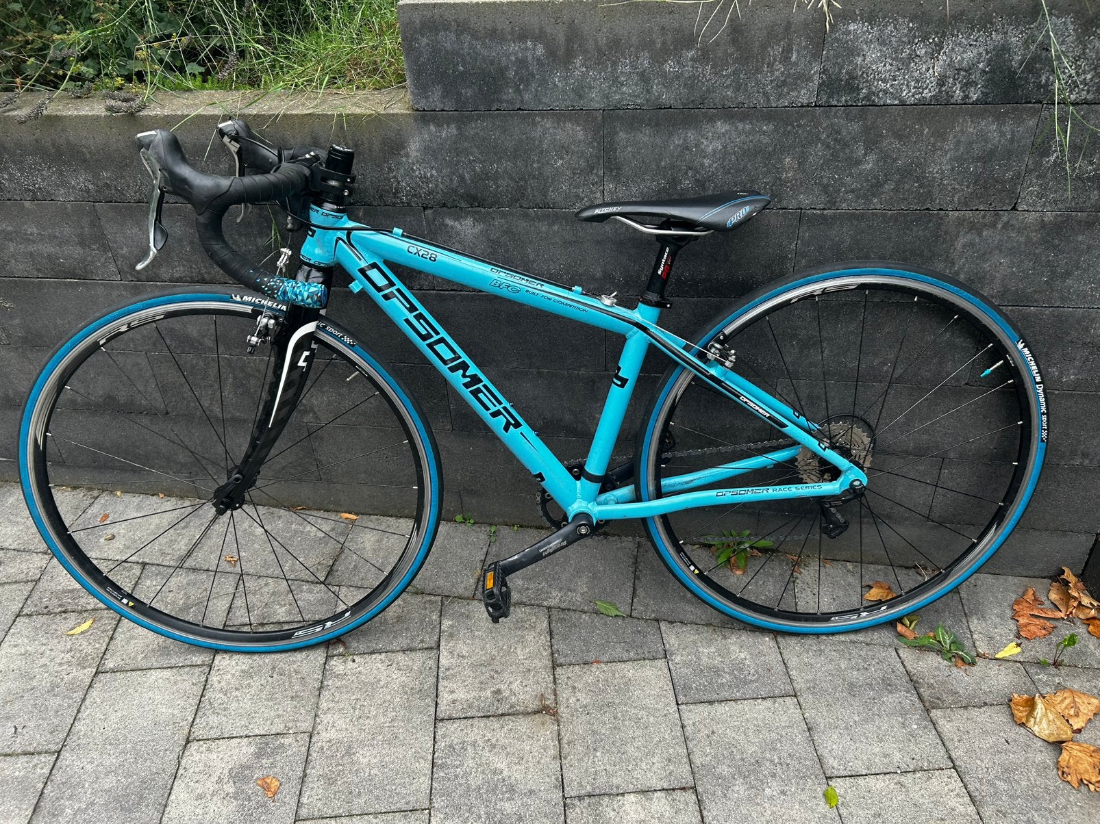 Koersfiets Opsomer/Scatto cyclocross/ racefiets 38cm jeug, Enlèvement, Utilisé