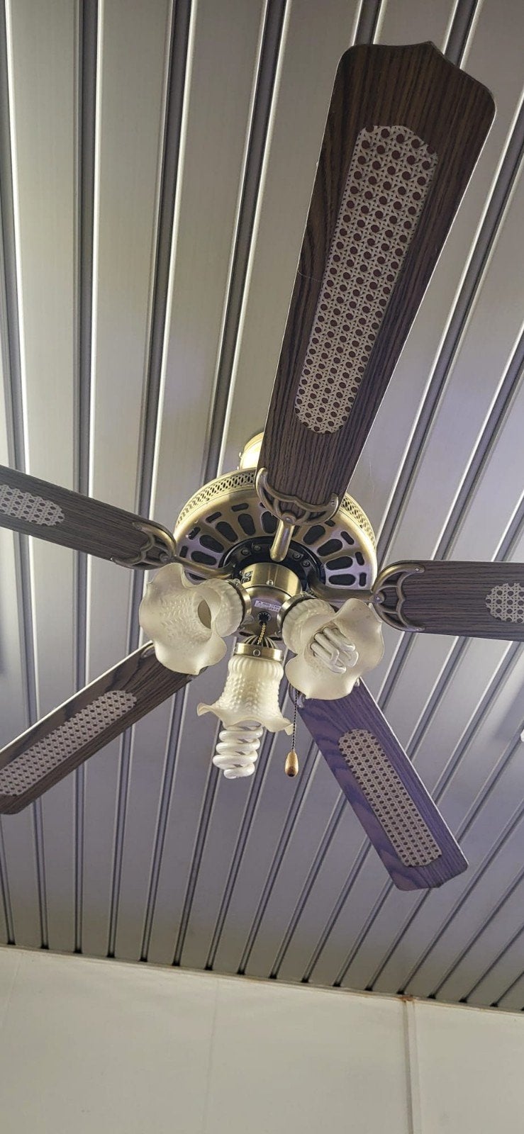 licht met ventilator, Elektronische apparatuur, Ventilatoren, Ophalen, Gebruikt, Plafondventilator