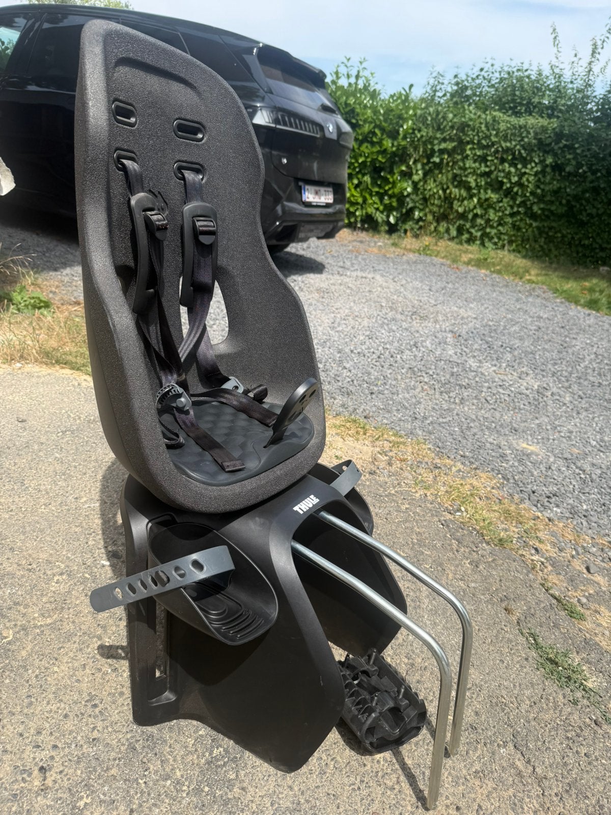 Thule Yepp Nexxt 2 Maxi Frame Mount, Ophalen, Achterzitje, Voetsteuntjes, 0 t/m 18 kg