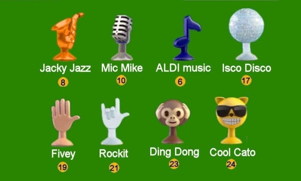 Aldi Emoji 2022 à 1 euro chacun, Collections, Aldi, Enlèvement ou Envoi