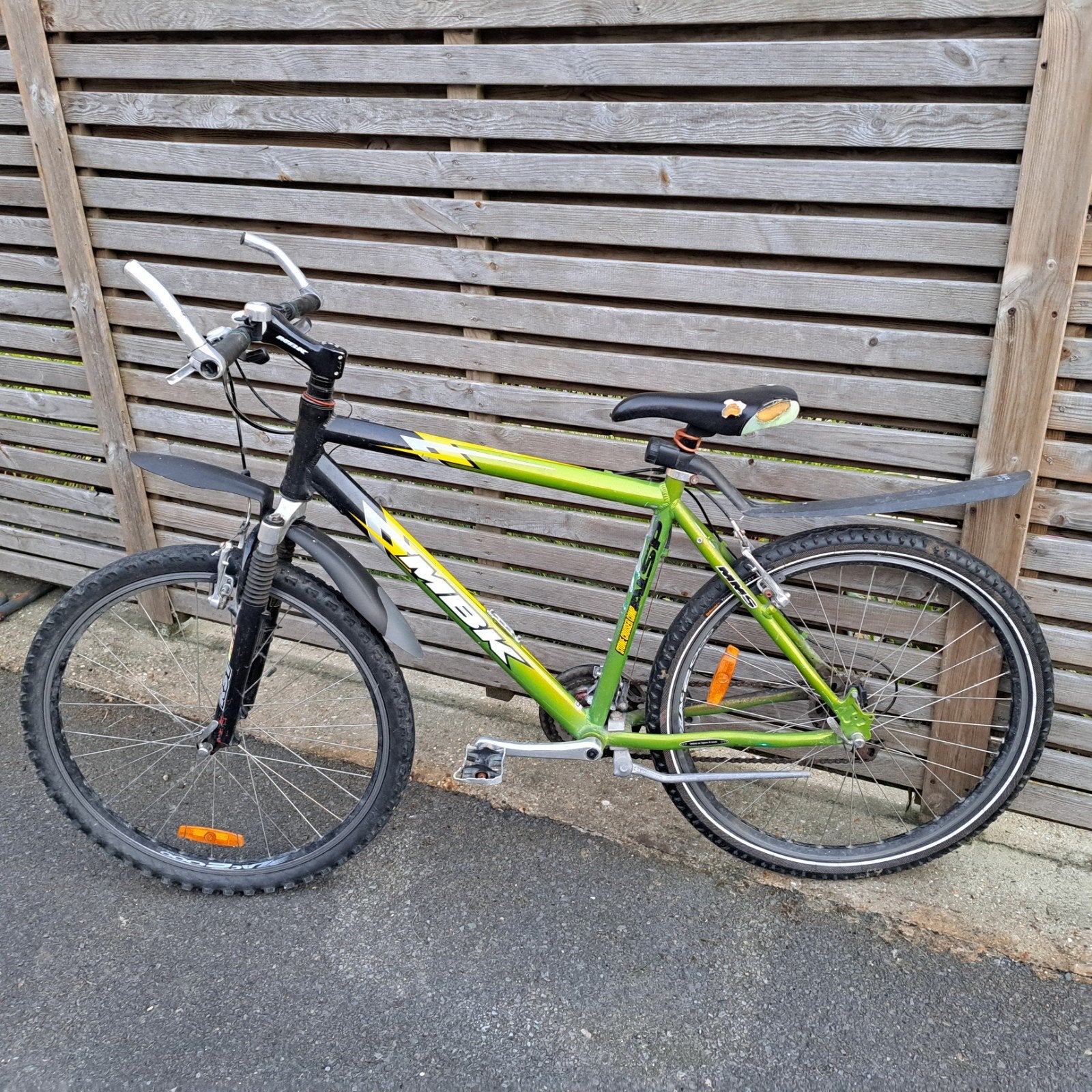 Crossfiets, Ophalen