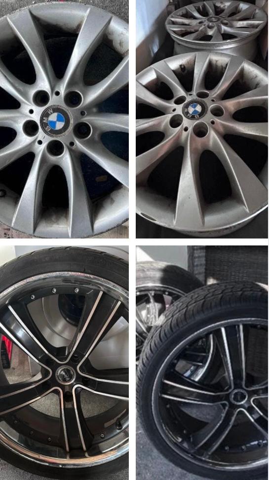 Velgen :Porsche,BMW,AudiA6,Volvo,Renault Clio, Ophalen, Band(en)