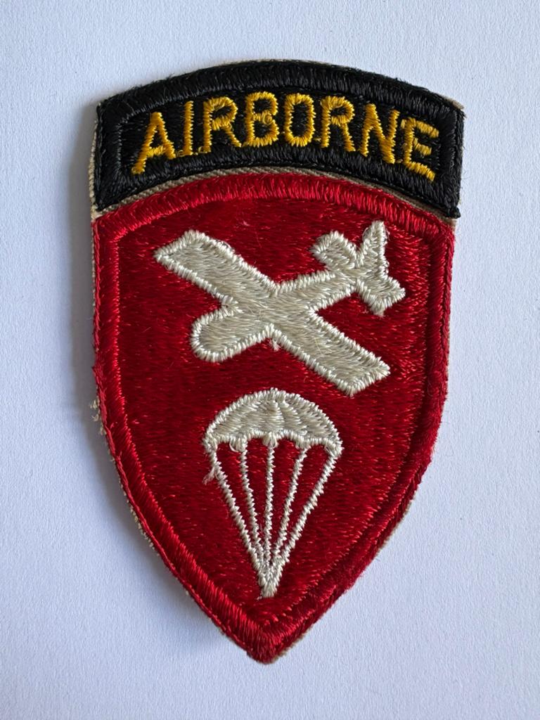 ORIGINAL US ARMY WW2 AIRBORNE COMMAND CLOTH PATCH, Ophalen of Verzenden