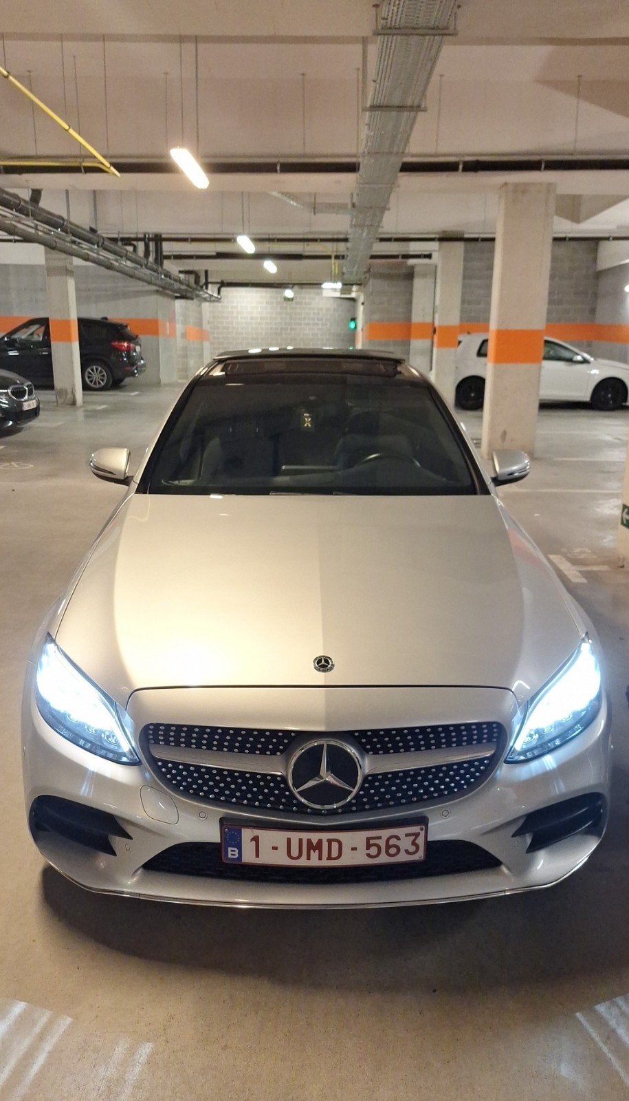 Mercedes-Benz c200 Buisness Solution 4 Matic, Autos, Argent ou Gris, Achat, Noir, Automatique