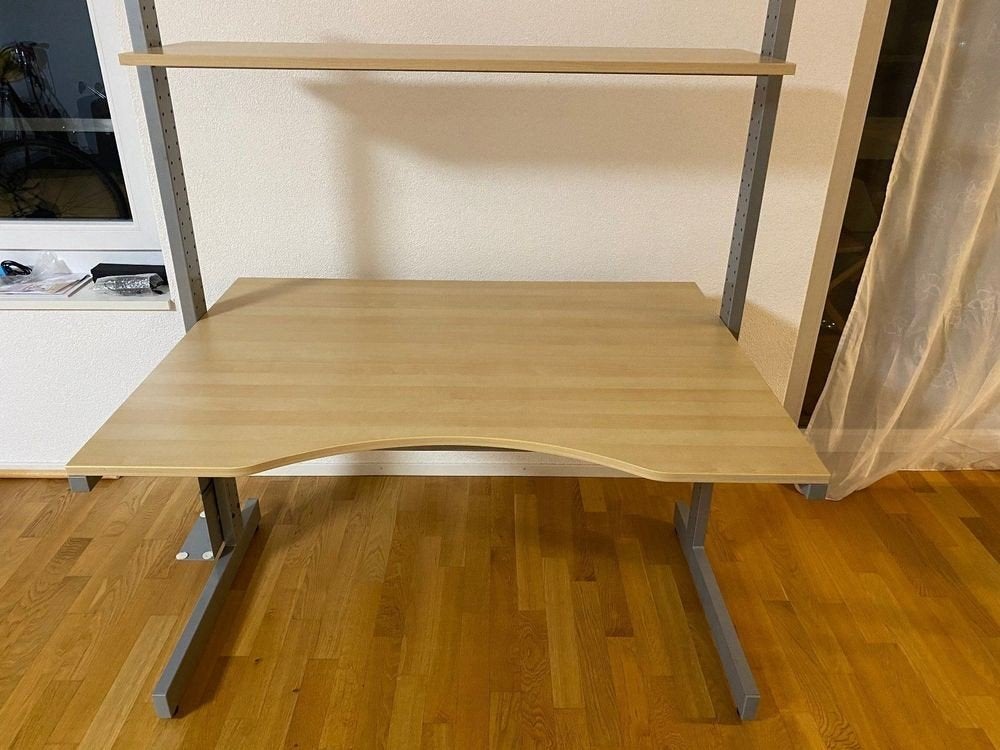 IKEA Jerker bureau, Maison & Meubles, Bureaux, 90 cm, Bureau d'ordinateur, 120 cm, Réglable en hauteur