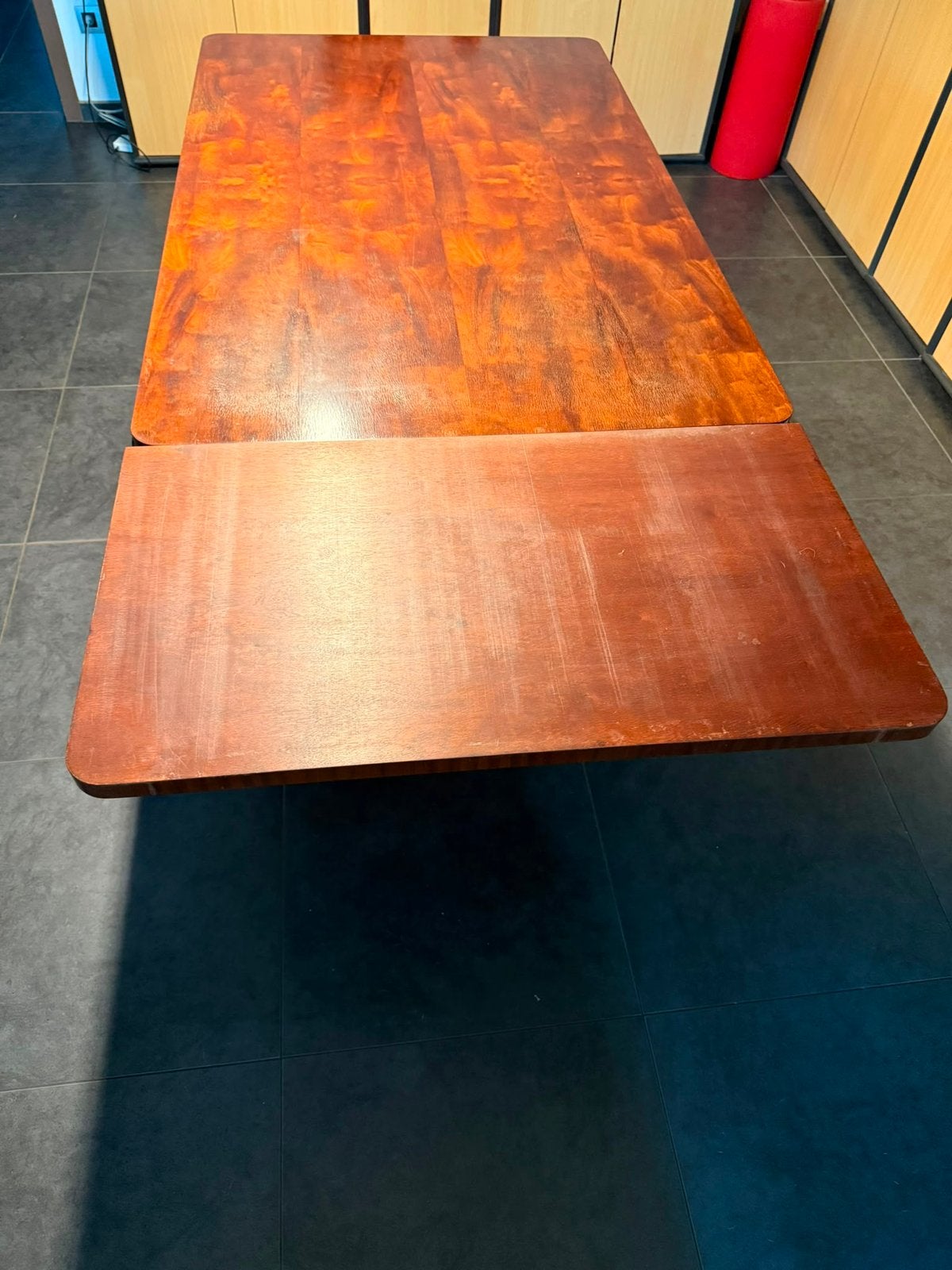 Houten tafel, 6-8/10 personen (uittrekbaar), Huis en Inrichting, Tafels | Eettafels, Ophalen, 50 tot 100 cm, Vijf personen of meer