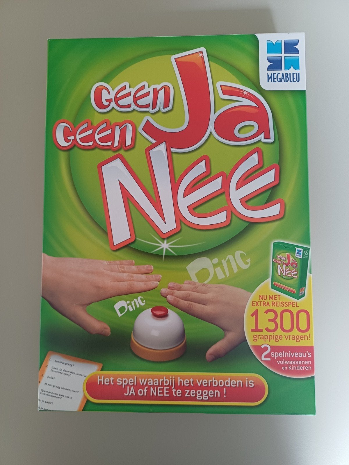 Geen ja geen nee, Hobby en Vrije tijd, Een of twee spelers, Ophalen of Verzenden, Zo goed als nieuw, Megableu