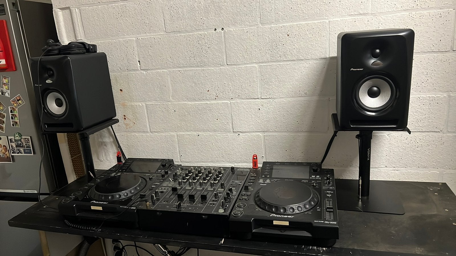 Complete Pioneer DJ-installatie met transportcases, Muziek en Instrumenten, Ophalen, Zo goed als nieuw, Pioneer