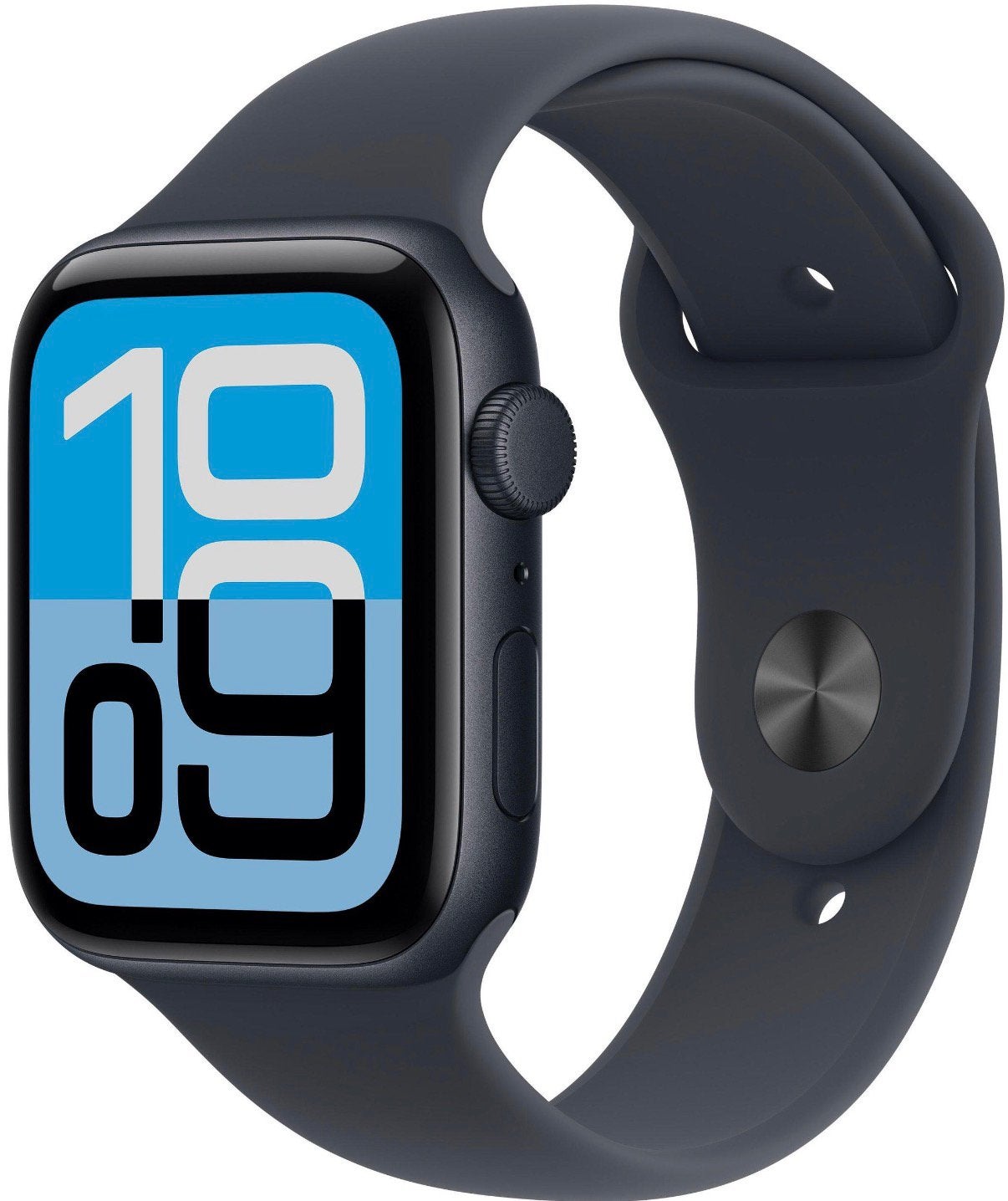 Apple Watch SE 3 GPS 44 mm – Noir/Minuit – Comme neuve, Enlèvement, État, Comme neuf, Noir