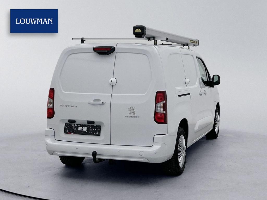 Peugeot Partner 1.5 BlueHDi 130 EAT8 S&S L2 Inrichting Schui, Auto's, Automaat, Electronic Stability Program (ESP), Wit, Bedrijf