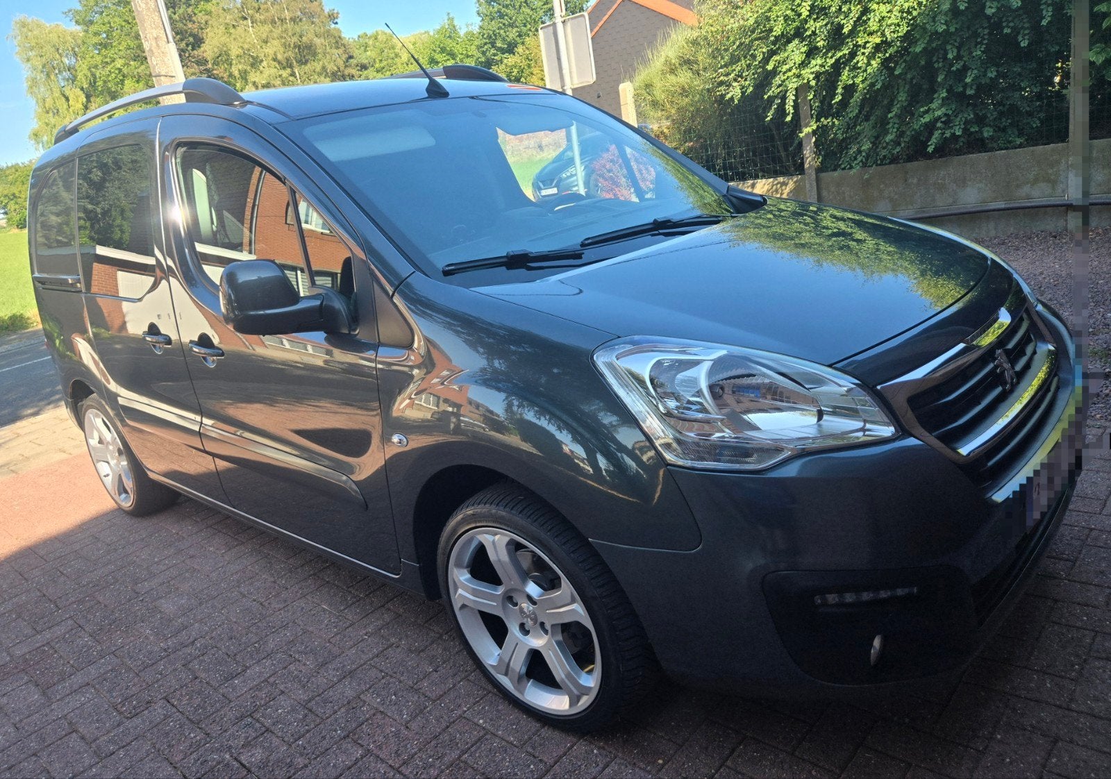 Peugeot partner 1.6hdi 120cv BV6 3places, Euro 6, 3 places, Autres couleurs, 5 portes