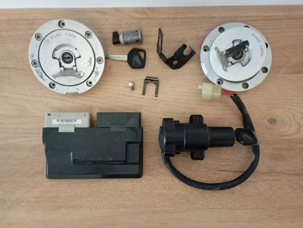 Kit démarrage Honda Cbr 954 rr Fireblade Sc 50 2002 2003, Motoren, Onderdelen | Honda, Gebruikt, Verzenden