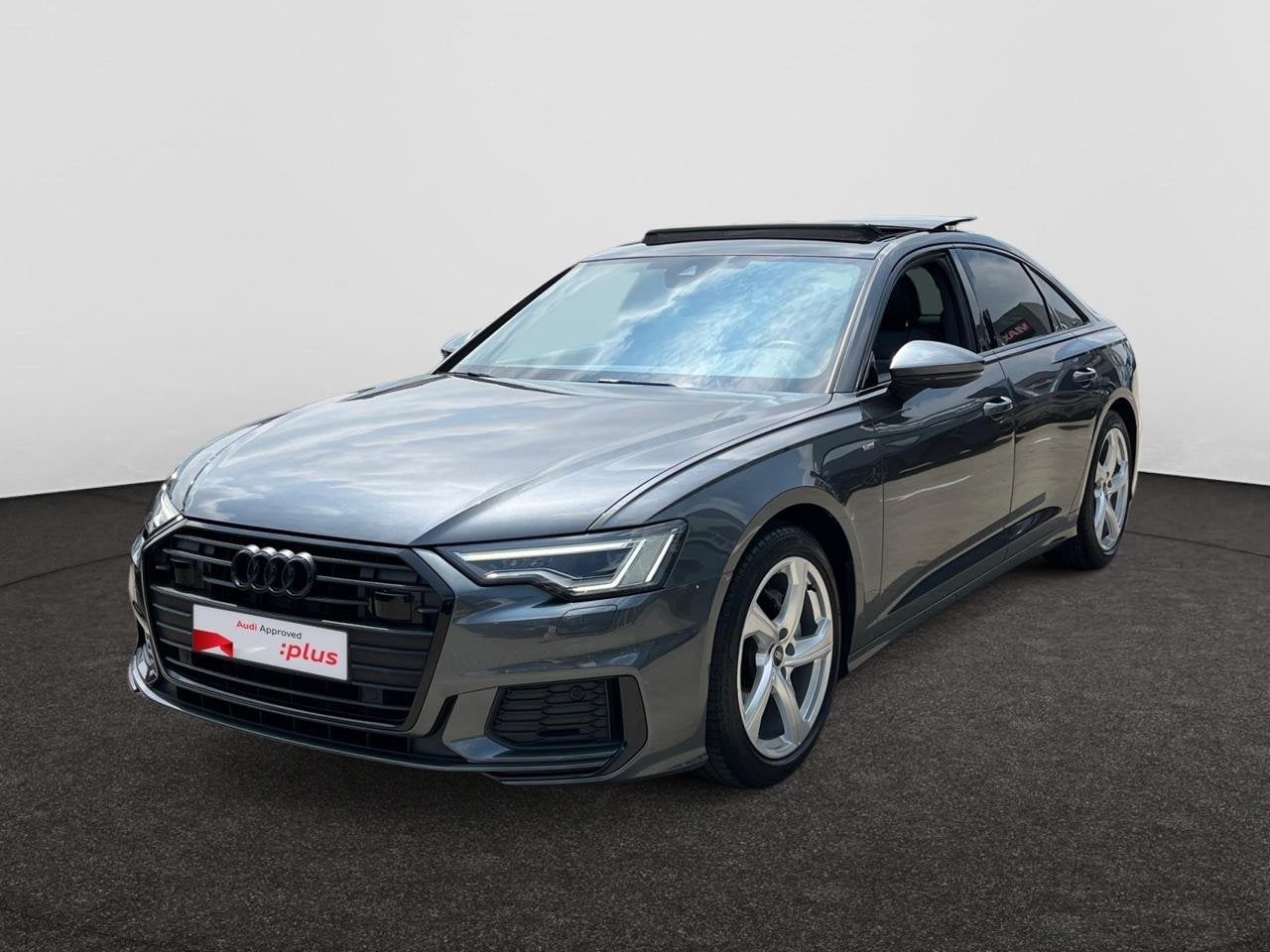 Audi A6 Dsl S-LINE*AUTOMAAT*PANODAK*LED MATRIX*CARPLAY*GPS*C, Autos, Argent ou Gris, Achat, Ordinateur de bord, Automatique