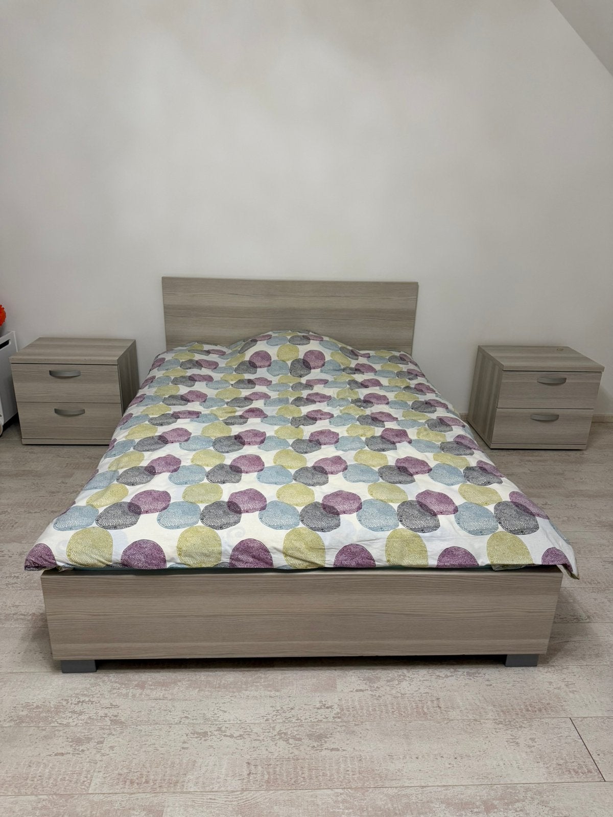 Chambre à coucher Lit 140cm, Tables de chevets, Commode, Maison & Meubles, Enlèvement, Utilisé