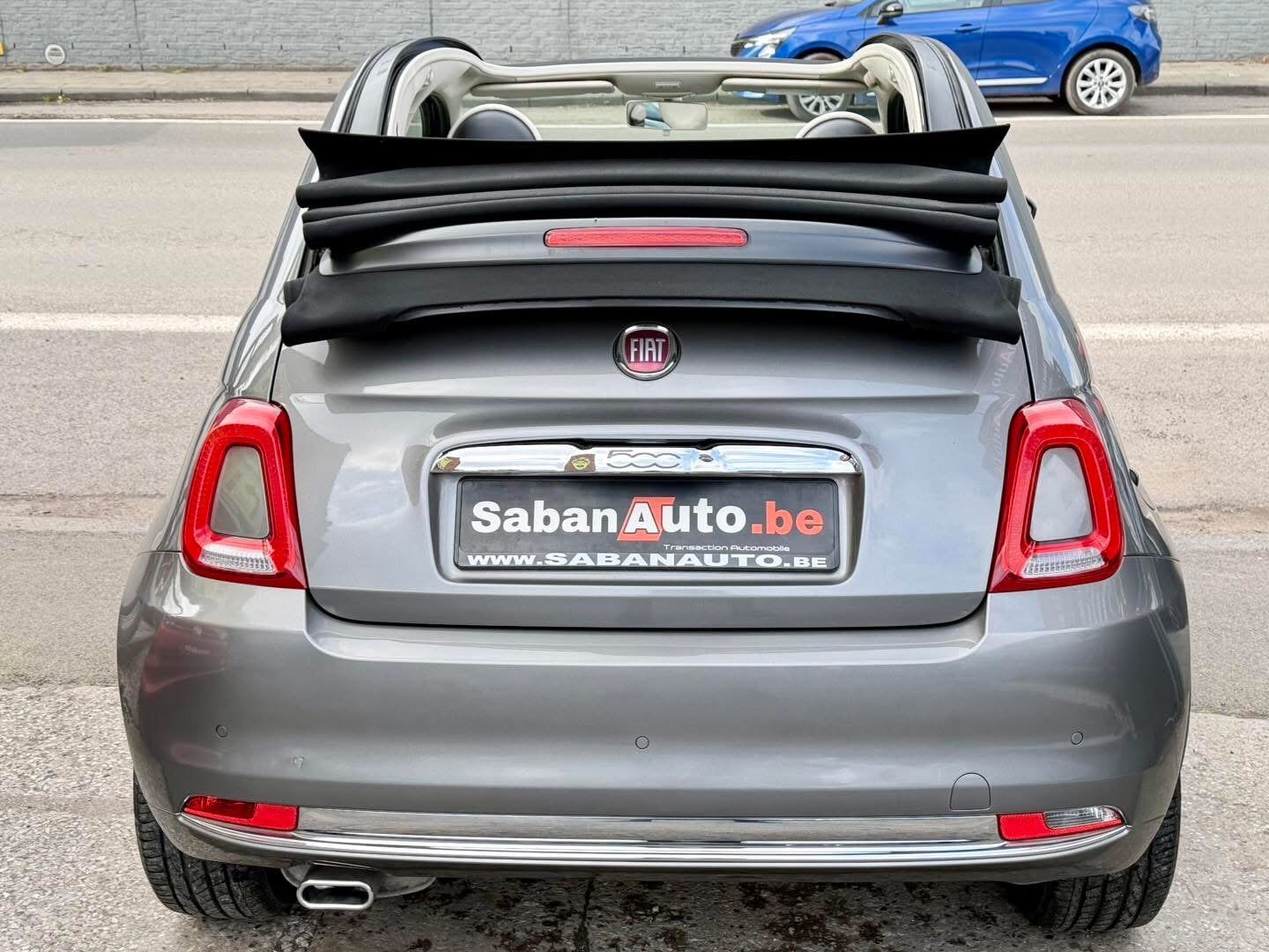 Fiat 500 CABRIOLET 1.2 Essence Facelift 11/2019, Argent ou Gris, Achat, Euro 6, Entreprise