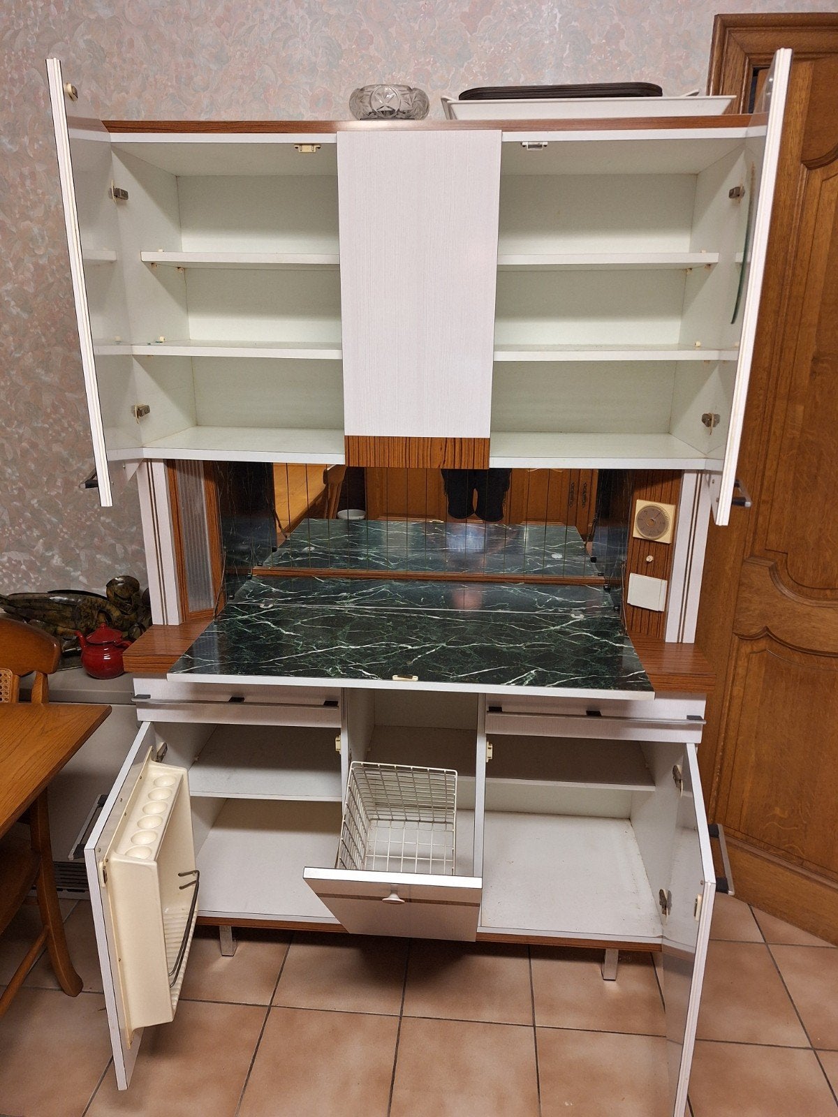 Vintage keukenkast, Huis en Inrichting, Ophalen