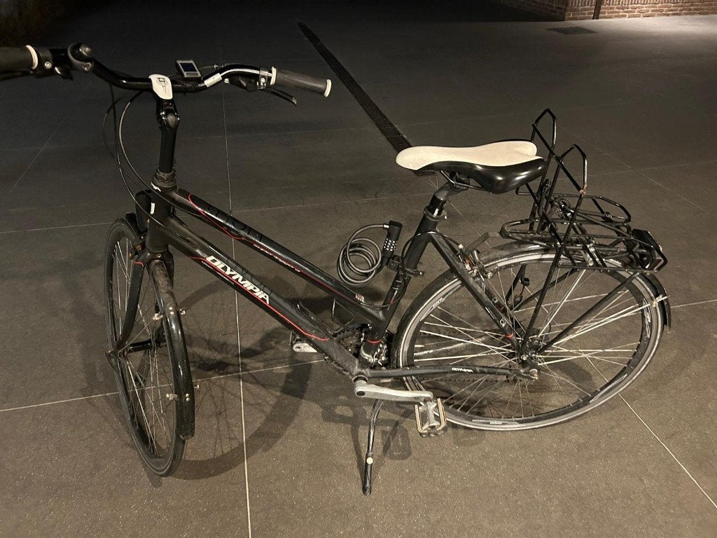 Olympia lage instapfiets, Gebruikt, Velgrem, Versnellingen, Ophalen