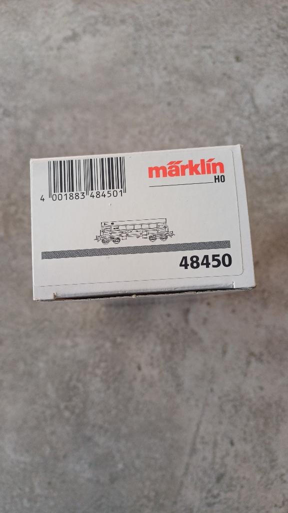 (3N) Caisse vide du wagon Märklin HO 48450 voir photos, Enlèvement ou Envoi, Courant alternatif, Comme neuf, Autres types