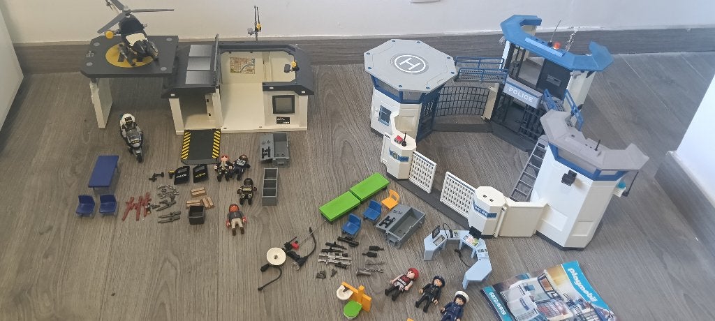 Playmobil police d'élite et police city, Kinderen en Baby's, Speelgoed | Playmobil, Ophalen, Gebruikt, City action