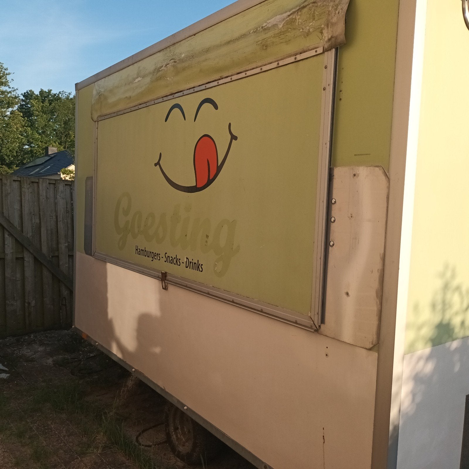 Foodtruck.verkoopaanhangwagen, Enlèvement