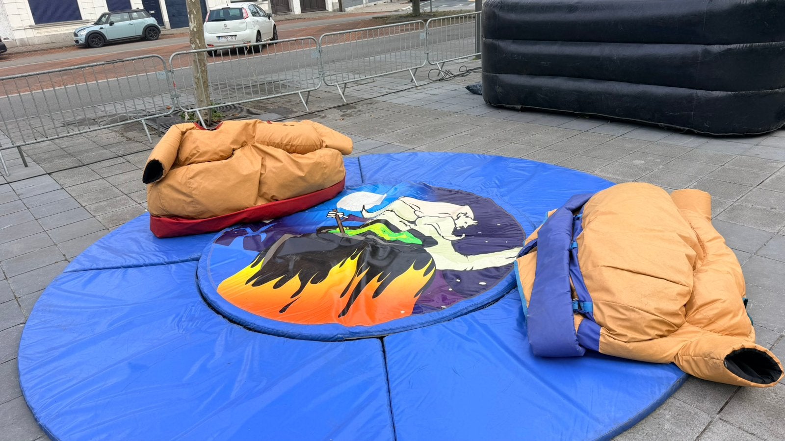 Sumo jumeaux, Ophalen
