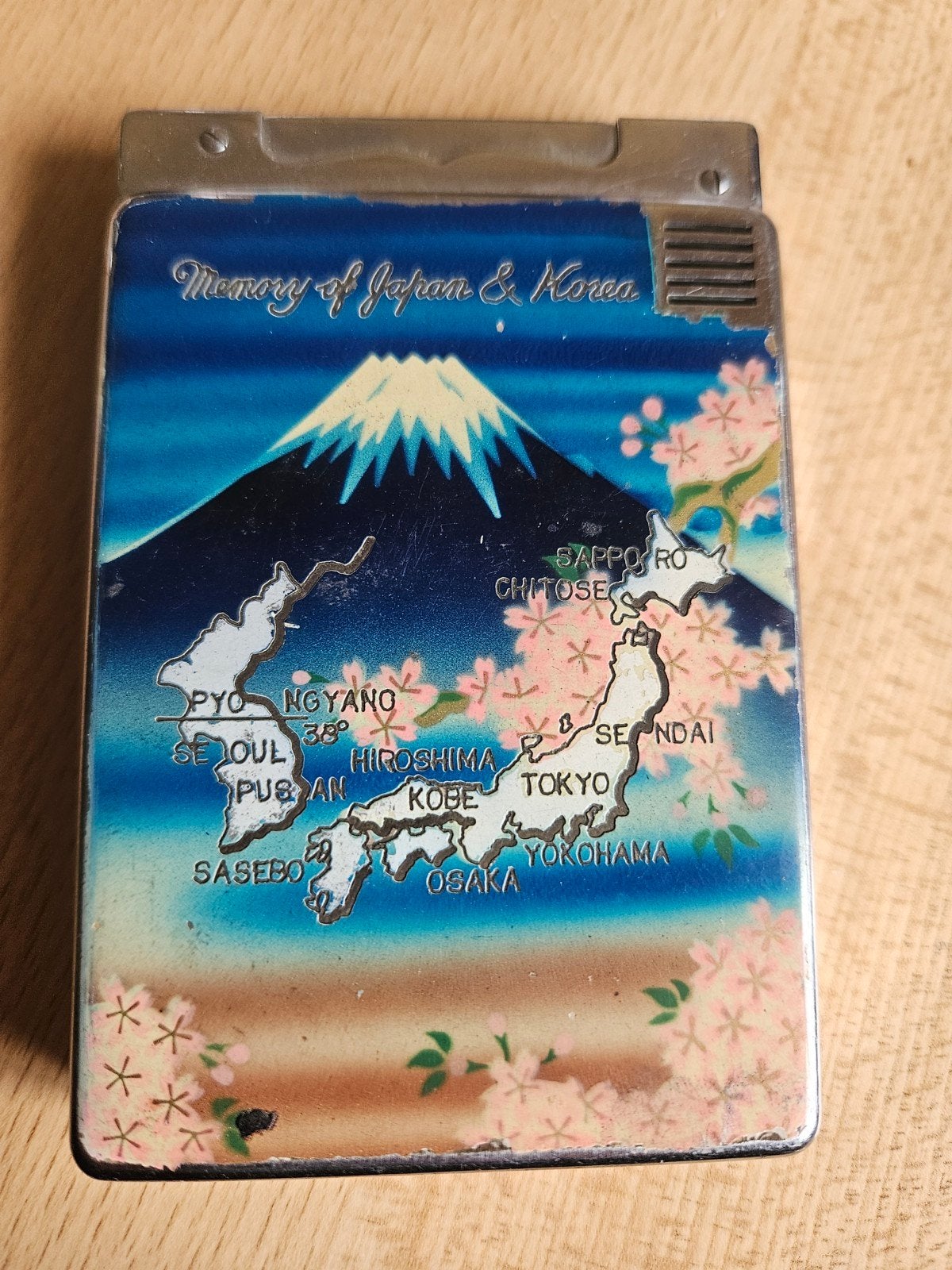 Etui-briquet année 50, Antiquités & Art, Enlèvement ou Envoi