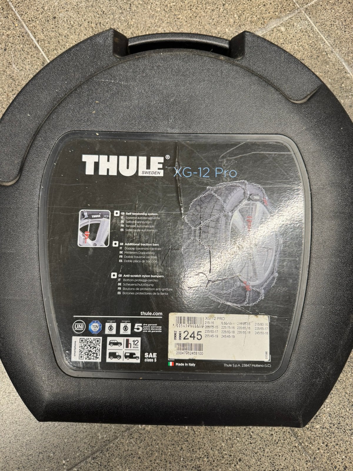 Thule XG 12 pro, Auto diversen, Sneeuwkettingen, Ophalen, Gebruikt