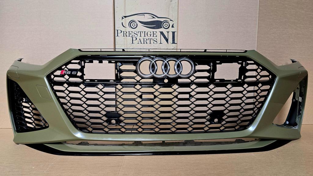 Voorbumper Audi A6 C8 4K RS6 RS 6xPDC KLS ORIGINEEL BUMPER, Gebruikt, -, Voor, Bumper
