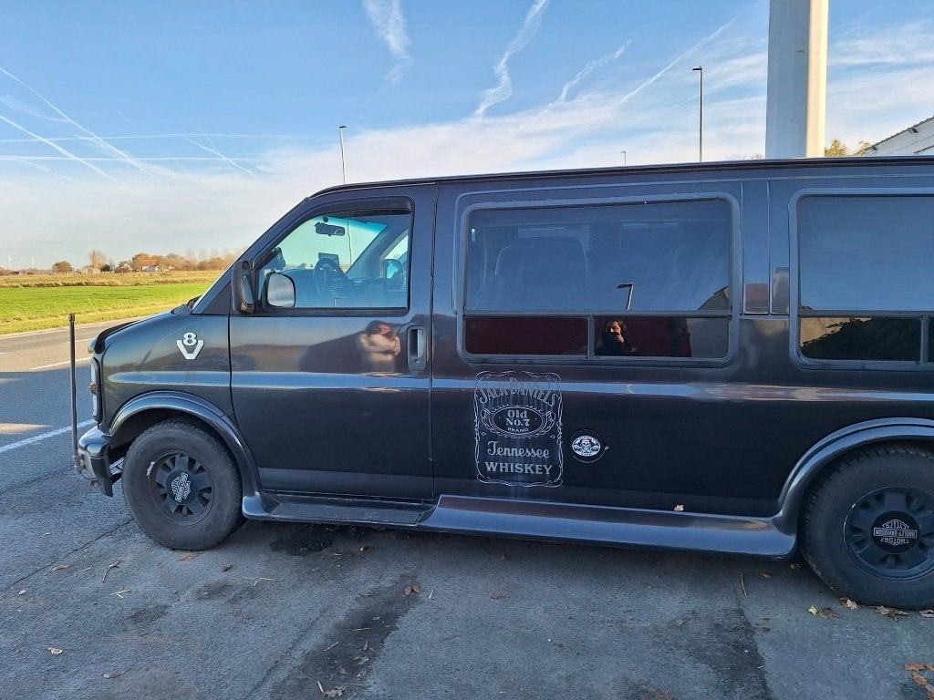 GMC Savana 1997 V8 Camper Van, Auto's, GMC, Particulier, Savana, LPG, Overige carrosserie, 4 deurs, Automaat, Zwart, Beige, Stof