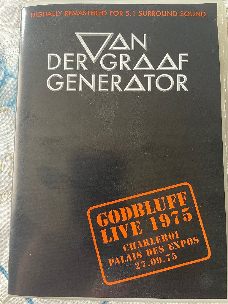 DVD VanDerGraafGenerator, CD & DVD, Enlèvement ou Envoi, Tous les âges, Comme neuf, Grand écran