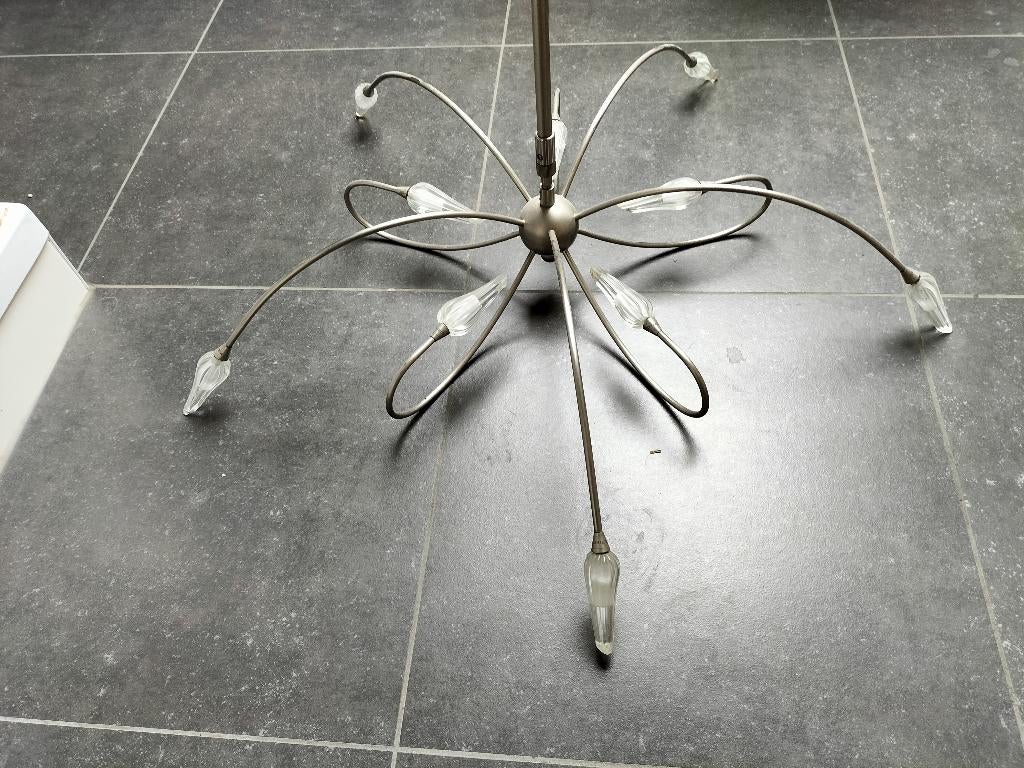 Luminaire, Verre, Comme neuf, Enlèvement, 50 à 75 cm