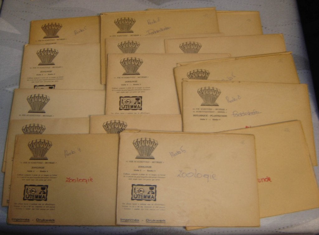 Chromos Groot lot STEMMA Divers 1kg, Gebruikt, Verzenden, 1940 tot 1960, Prent