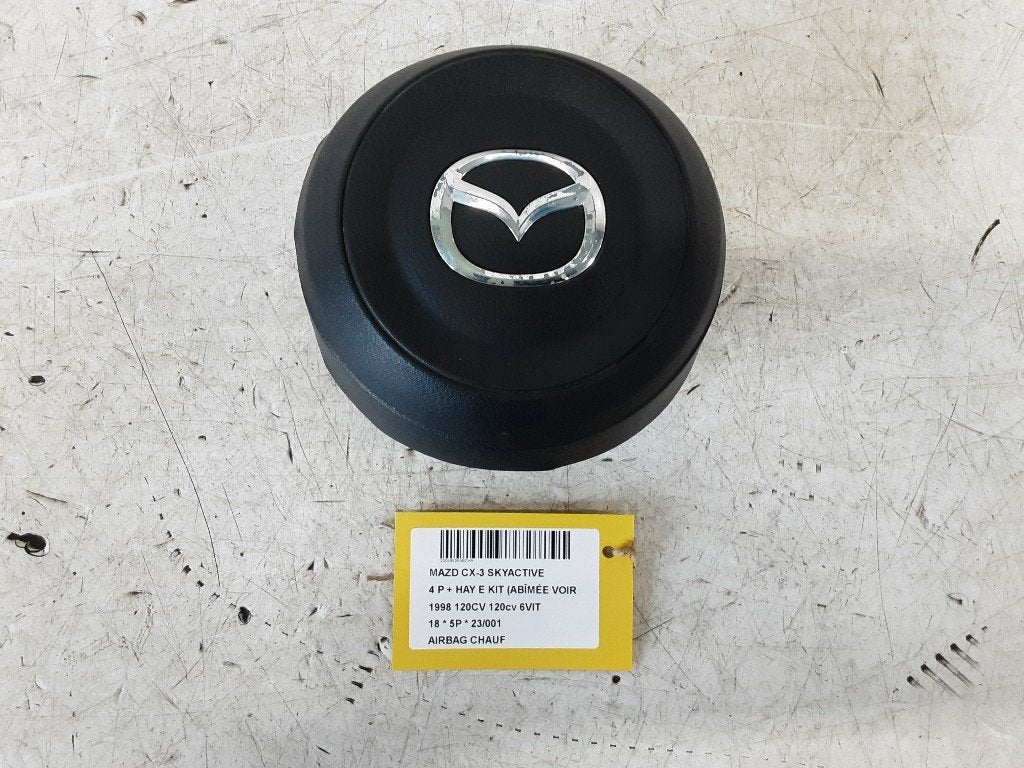 AIRBAG VOLANT Mazda CX-3 (DJ / DK) (0080P1120018), Hitdorfer Straße 73
51371  Leverkusen, DE, Mazda, Utilisé, Info@mazda.de