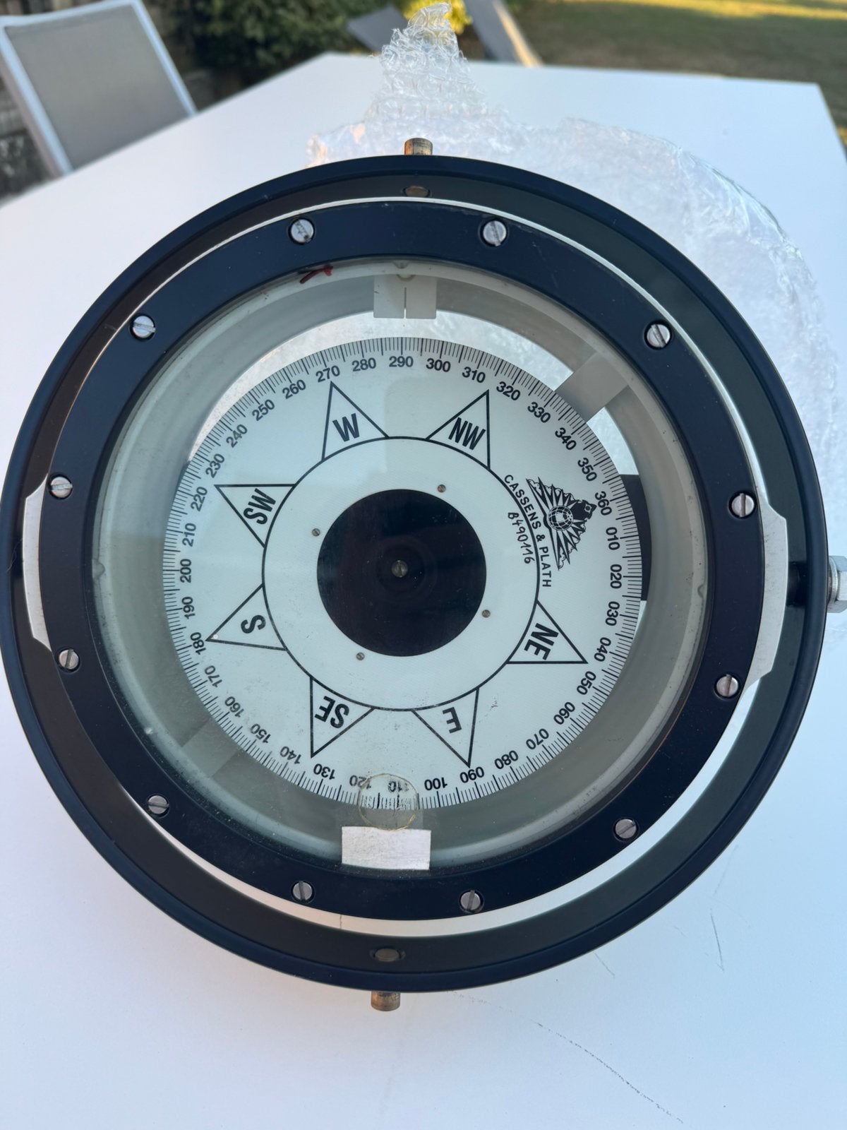 Boot kompas Cassens & Plath type 21 steering compass, Watersport en Boten, Ophalen, Zo goed als nieuw