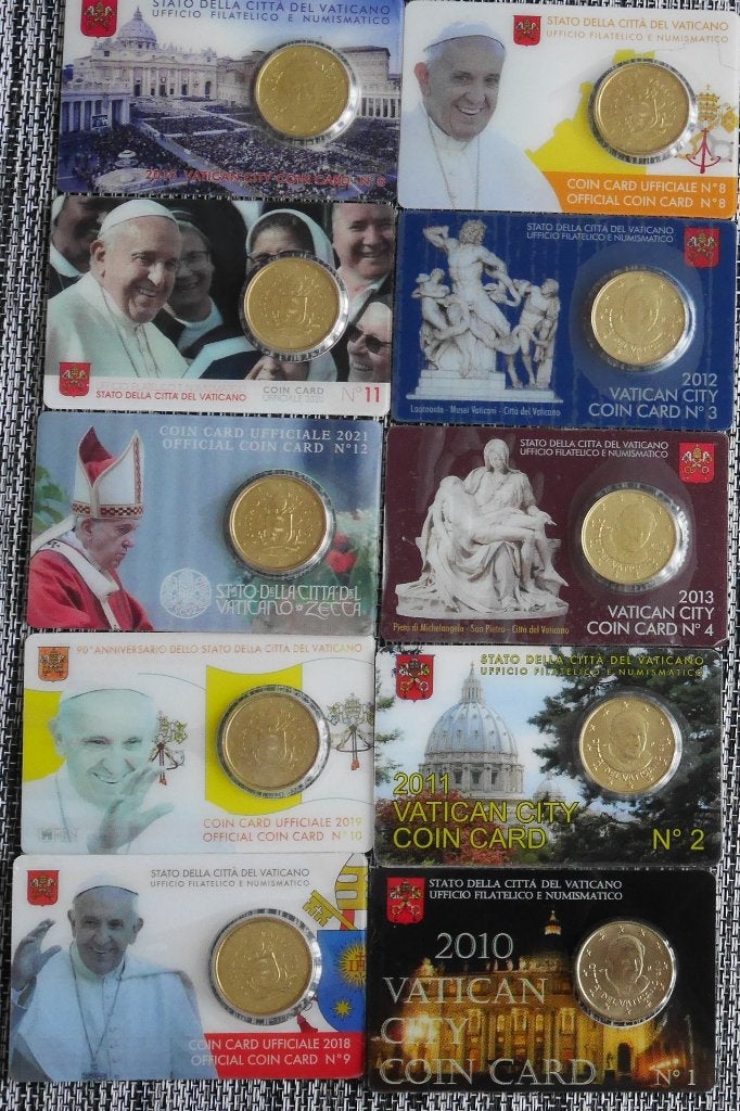 Coincard  50 cents Vatican, Enlèvement ou Envoi, Vatican