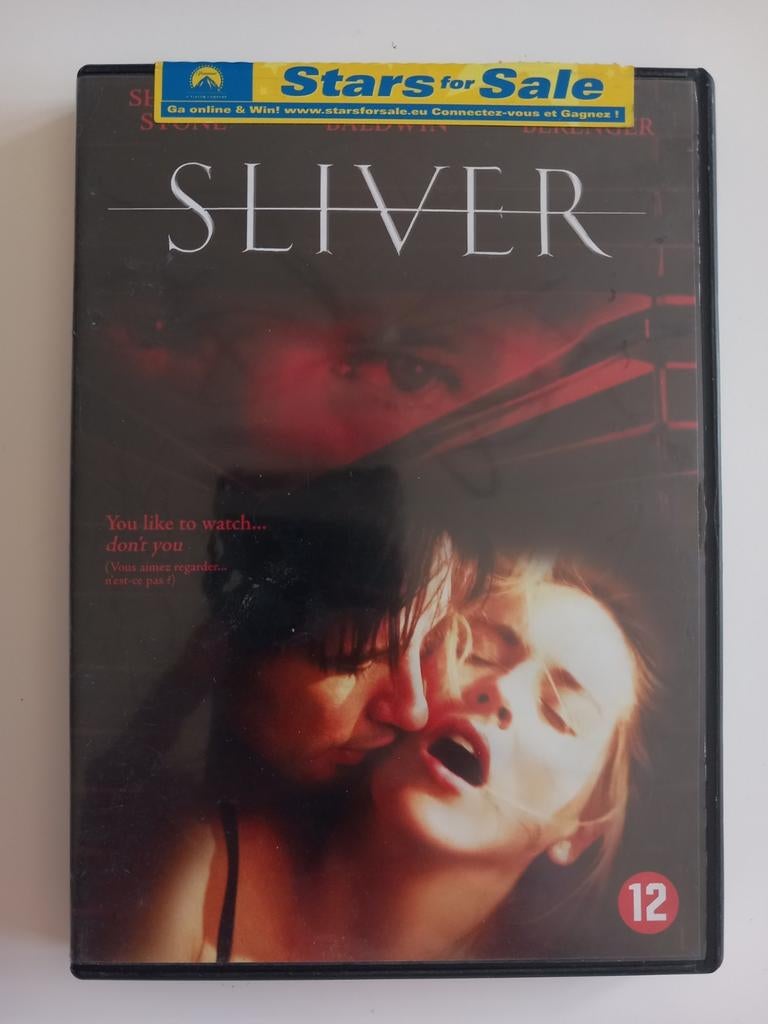 Dvd Sliver (Erotische Thriller) AANRADER, Ophalen of Verzenden