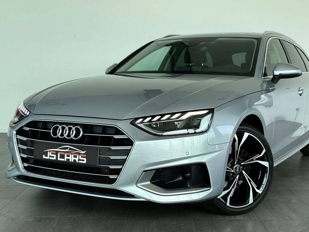 Audi A4 BREAK 2.0TDi SPORT-1ERPRO-COCKPIT-CARPLAY-GPS-CUIR-J, Autos, Cuir, Argent ou Gris, Achat, 2165 kg