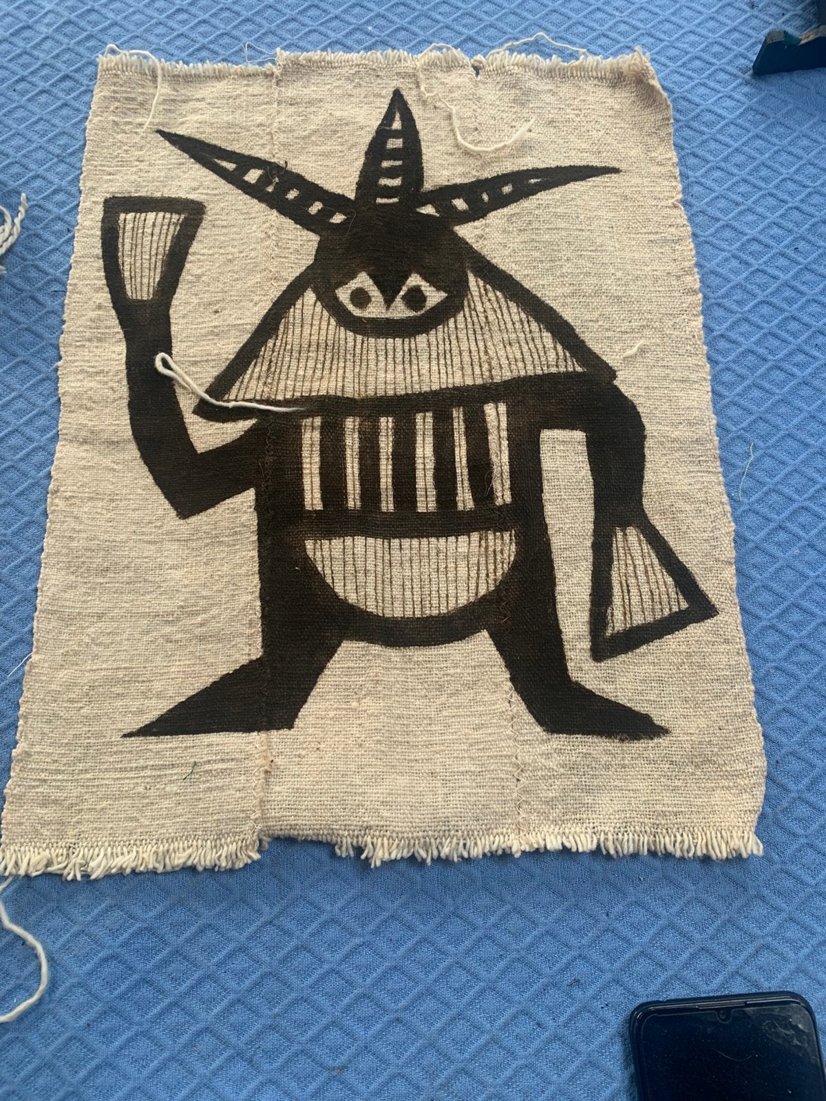 Korhogo canvas, Ophalen of Verzenden