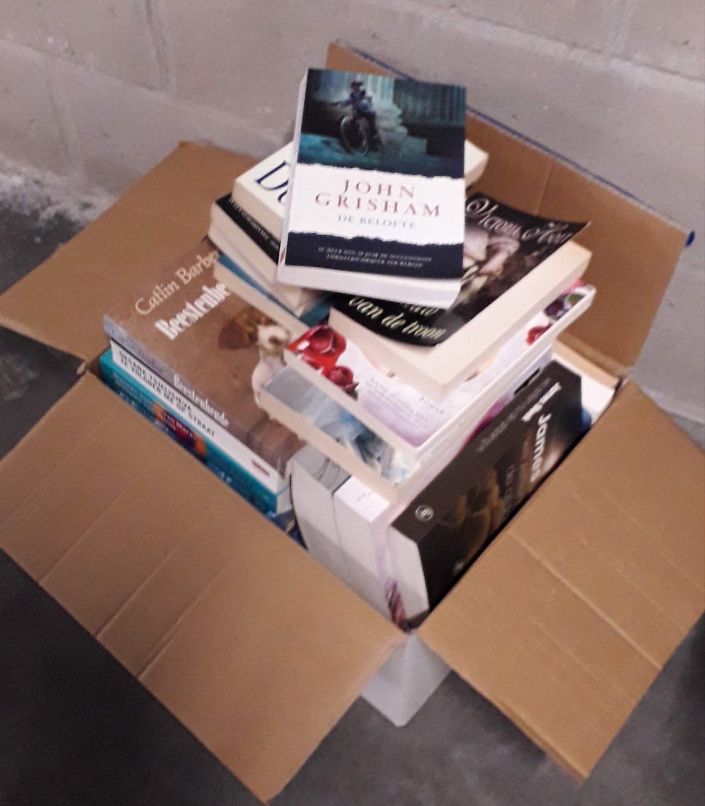 Boeken Roman's en Thrillers, Ophalen