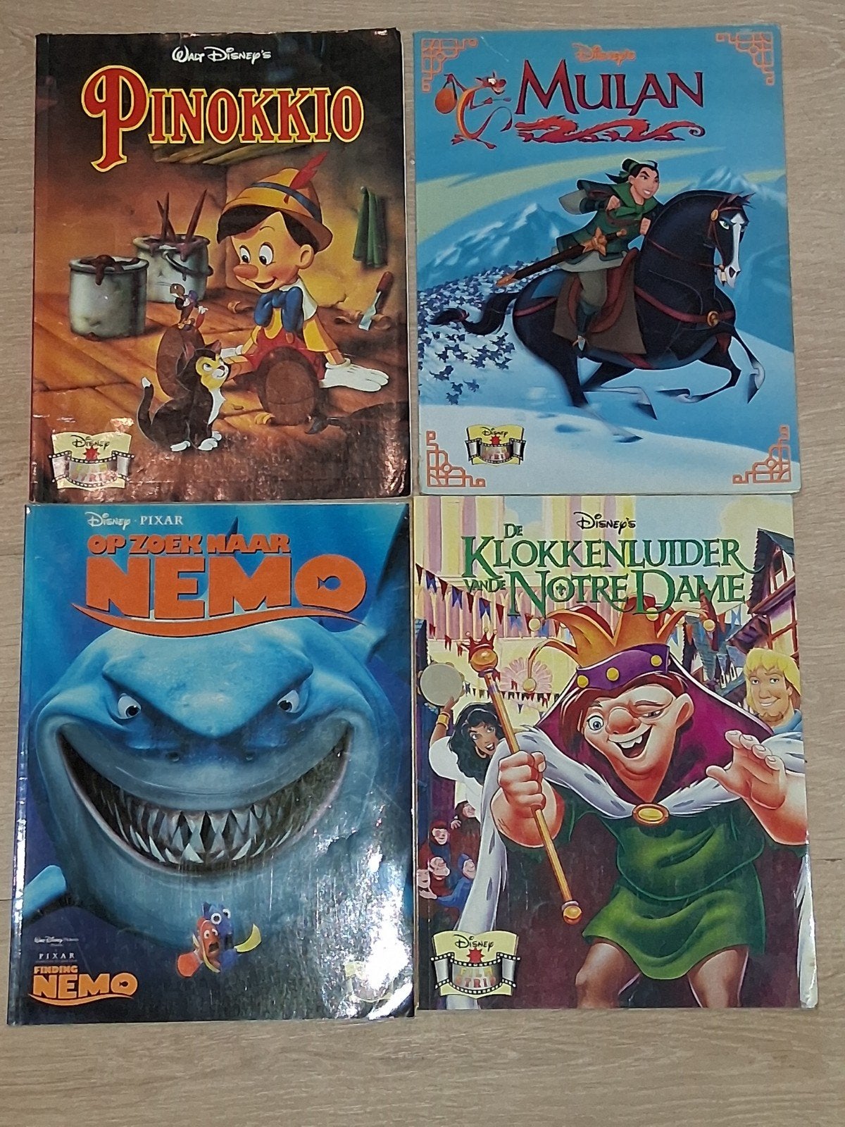 4 Stripverhalen Disney, Boeken, Meerdere stripboeken, Ophalen of Verzenden, Gelezen, Walt Disney