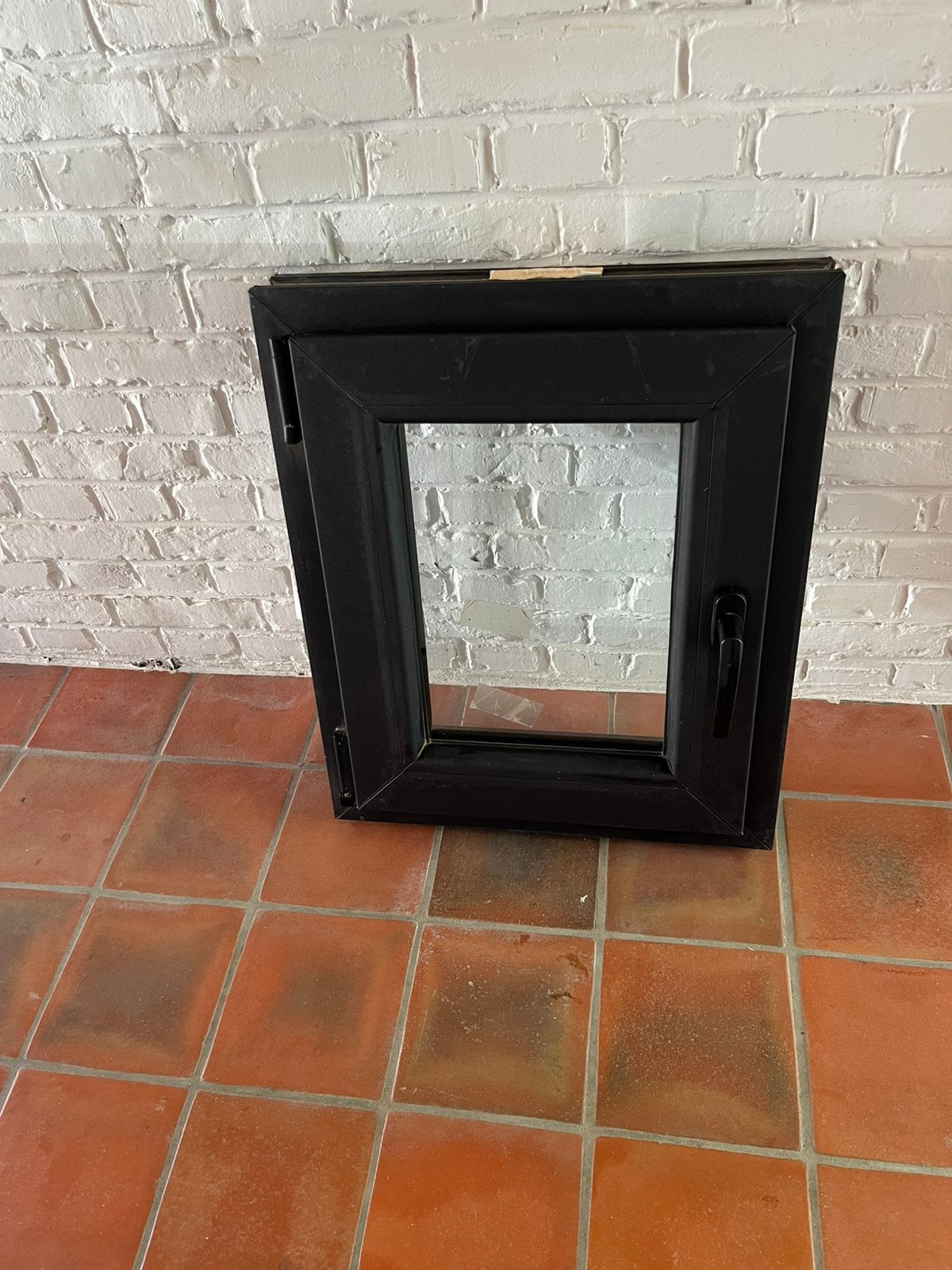 Fenêtre inclinable et pivotante noire, 1 aile, 500x600 mm, Bricolage & Construction, Châssis & Portes coulissantes, Moins de 75 cm