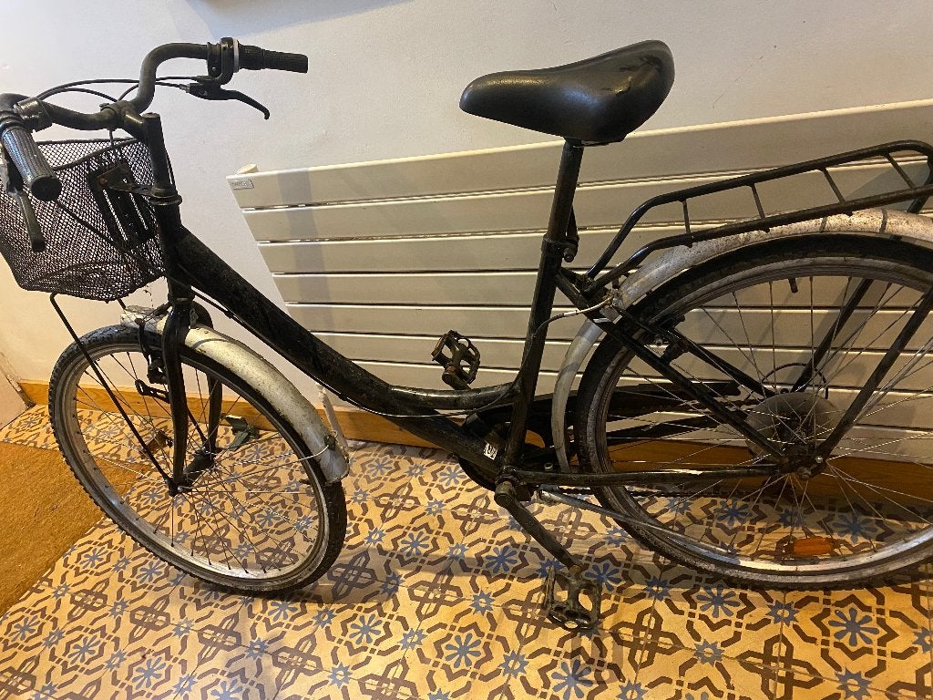 Fiets, Fietsen en Brommers, 47 tot 50 cm, Ophalen of Verzenden, Gebruikt, Velgrem
